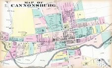 Cannonsburg, Washington County 1876